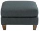 Flexsteel® Holly Blue Midnight Ottoman-1