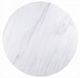 ACME Furniture Gerardo White Round Dining Table with Weathered Espresso Base-3