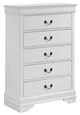 Coaster® Louis Philippe White Chest-0