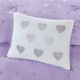 Olliix by Mi Zone Rosalie Purple and Silver Full/Queen Metallic Printed Plush Comforter Set-2