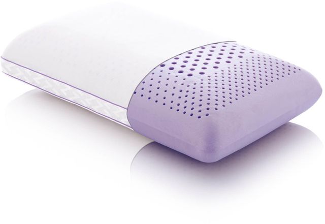 Malouf® Sleep Z® Zoned Dough® Lavender King Pillow-1