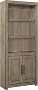 aspenhome® Modern Loft Graystone Door Bookcase-0