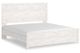 Signature Design by Ashley® Gerridan 5-Piece Gray/White King Panel Bed Set-1