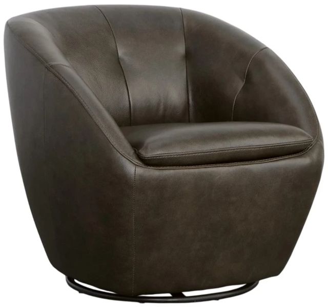 Flexsteel® Wade Carob Swivel Chair-0