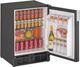 U-Line® ADA Series 21" 3.3 Cu. Ft. Black Under the Counter Refrigerator-2