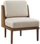 Olliix by Madison Park Solana Natural Rattan Armless Chair-1