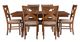 Powell® Kraven 7-Piece Beige/Dark Hazelnut Dining Set-0