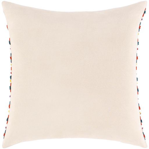 Surya Callie Bright Blue 20"x20" Toss Pillow with Down Insert-1
