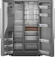 KitchenAid® 36" 20.8 Cu. Ft. PrintShield™ Stainless Steel Counter Depth Side-by-Side Refrigerator with Exterior Ice and Water Dispenser-1