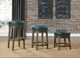 Homelegance® Westby Brown/Green Swivel Counter Height Stool-1