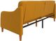 dhp furniture® Jasper Mustard Futon-4