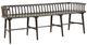 Legacy Classic XXX'S and OOO's Cocoa Dining Bench-0