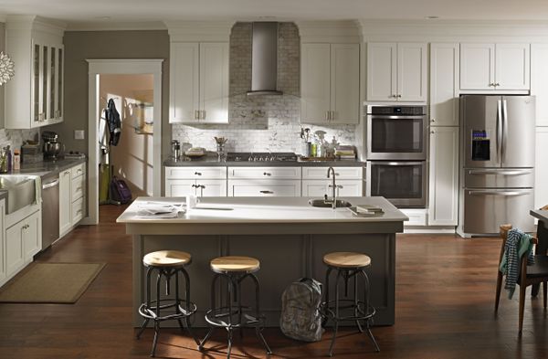 Amana 36" Stainless Steel Island Mount Range Hood