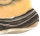 A & B Home Javier Beige/Black Hand-Carved Zebra Onyx Bowl-1