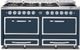 Viking® Tuscany 66" Slate Blue Dual Fuel Pro Style Dual Fuel Range-0