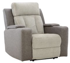 Signature Design by Ashley® WhipLash Sisal Power Recliner with Adjustable Headrest