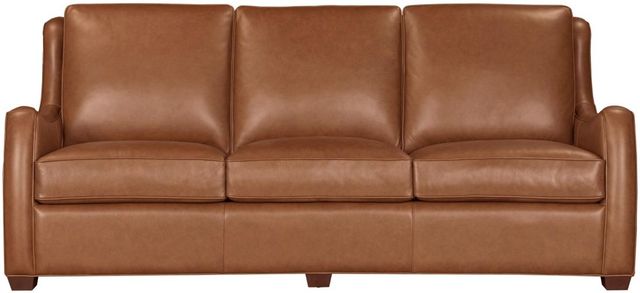Parker House® Channing Renaissance Cinnamon Leather Stationary Sofa-2