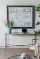 A & B Home Black Mirrored Wall Art-3