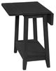 John Thomas Furniture® Destinations Black Drop Leaf Side Table-0