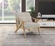 Homelegance® Chevron Taupe/Brown Accent Chair-1