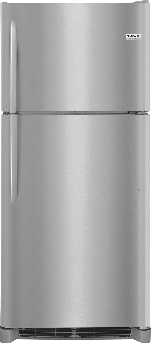 Frigidaire Gallery® 20.4 Cu. Ft. Top Freezer Refrigerator-Stainless Steel-0