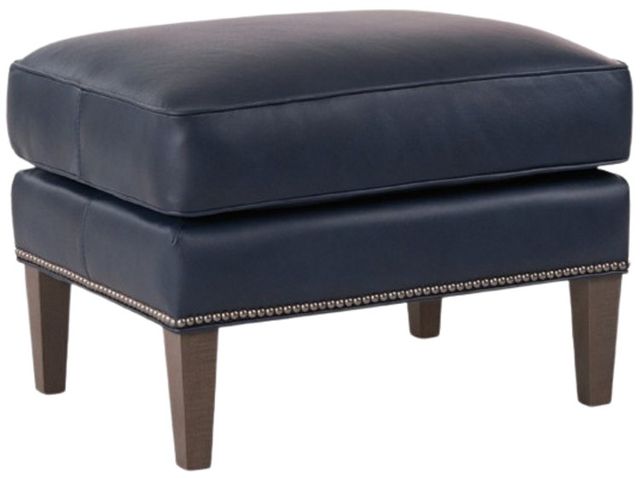 Smith Brothers Customizable 555 Leather Ottoman-0