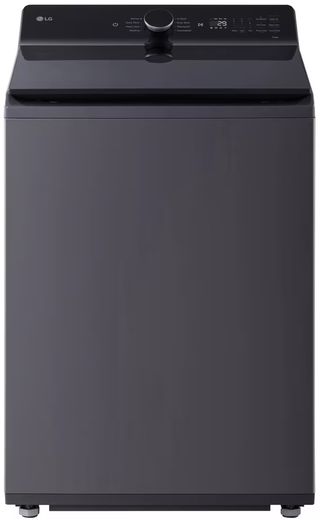 LG 5.5 Cu. Ft. Matte Black Impeller Top Load Washer with  EasyUnload™ & AI Sensing