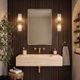 Uttermost® Burton Antique Brass Indoor-Outdoor Mirror-1