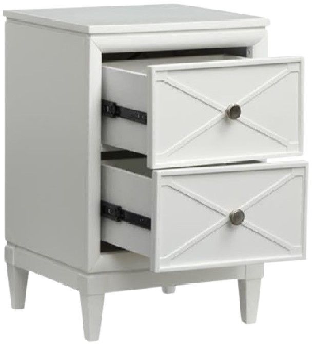 Magnussen Home® Springhouse Whisper White Drawer Nightstand-3
