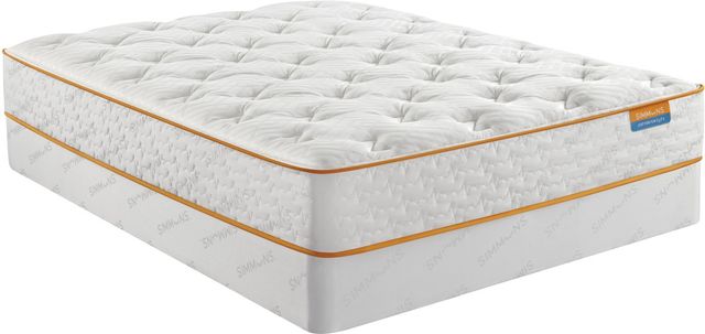 Simmons® Comfort Vibezzz Wrapped Coil Plush Tight Top Queen Mattress-3