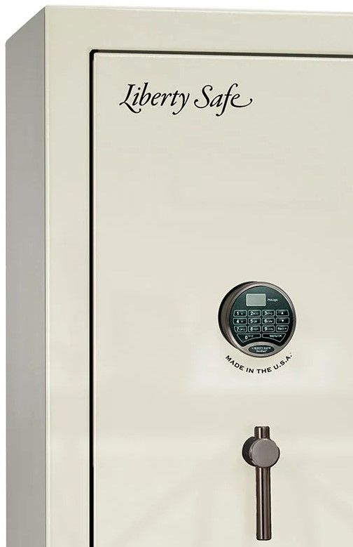 Liberty Safe Premium Home White Gloss/Black Chrome 17 Electronic Gun Safe-2