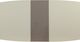 Homelegance® Glissand 5-Piece White Taupe Dining Table Set with Chrome Base-2