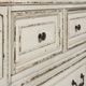 Liberty Furniture Magnolia Manor Antique White/Weathered Brown Dresser and Mirror-2