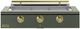 Caliber™ Rockwell Social 3-Burner Olive Built-In Liquid Propane Grill with Brass Hardware-0