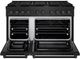 ZLINE 48" Black Stainless Steel Pro Style Gas Range-1