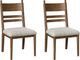 Signature Design by Ashley® Chadworth Brown Dining Upholstered Side Chair-2