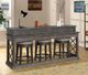 Parker House® Sundance Smokey Grey Console Table-1