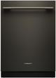 KitchenAid® 24" Black Ore Third Level Jet Rack Top Control Built-In Dishwasher with 40+ Total Wash Jets-0