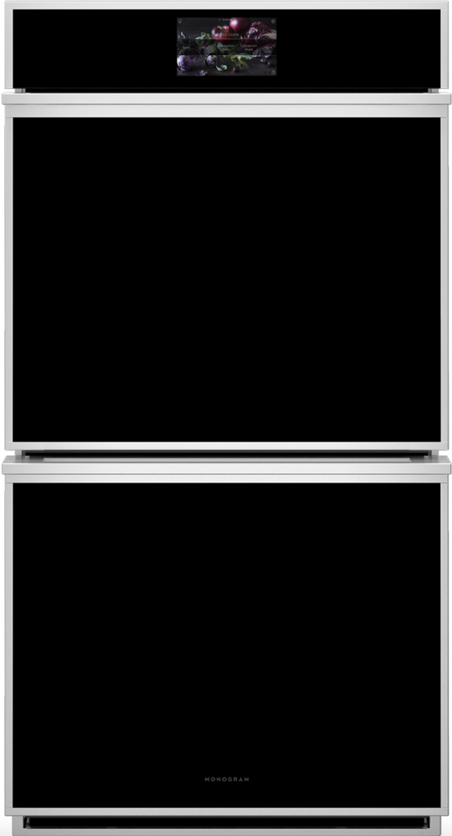 Monogram® Minimalist Collection 27" Stainless Steel Electric Built In Double Wall Oven-1