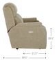 La-Z-Boy® Dorian Camel Power Reclining Loveseat-5