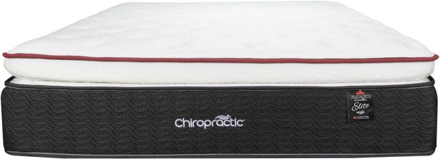 Springwall® True North Chiropractic® Elite Laurentian 15" Wrapped Coil Firm Pillow Top King Mattress-2