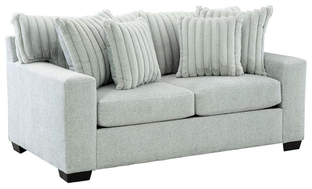 American Wholesale Furniture Cloud Silver Loveseat-0