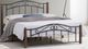 IFDC Black/Walnut Queen Platform Bed-0
