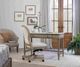 aspenhome® Provence Patine Writing Desk with Marble Top-4
