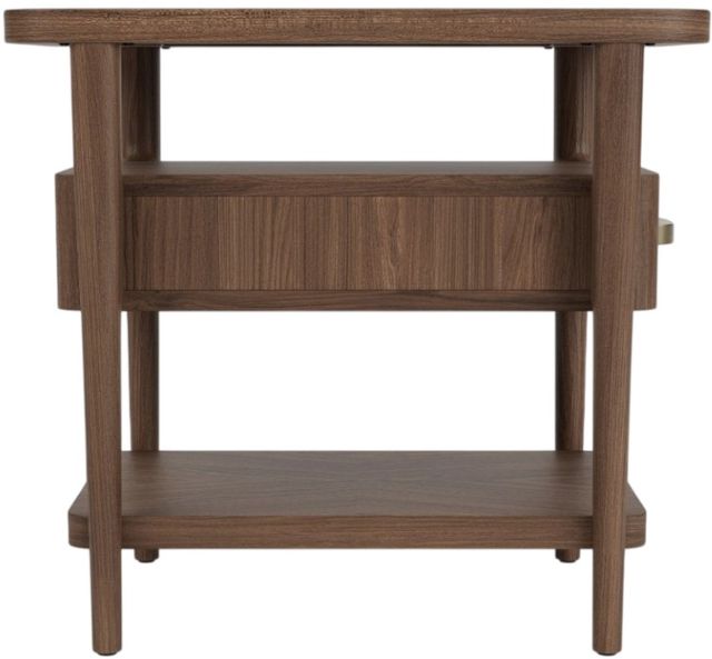 Riverside Furniture Delia Nouveau Walnut Chairside Table-2