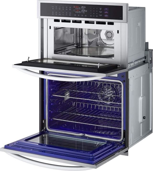 LG 30" PrintProof® Stainless Steel Oven/Microwave Combo Electric Wall Ovens-4