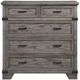 Intercon Forge Wire Brushed Steel Gray 5-Drawer Media Chest-1