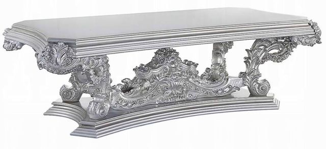 ACME Furniture Valkyrie Antique Platinum Dining Table-0