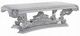 ACME Furniture Valkyrie Antique Platinum Dining Table-0