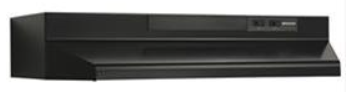 Broan® 30" Black Under Cabinet Range Hood